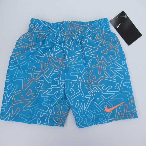 Nike Boys Hyper Breaker Volley Swim Trunks Suit NWT Sz 5 - Picture 2 of 6